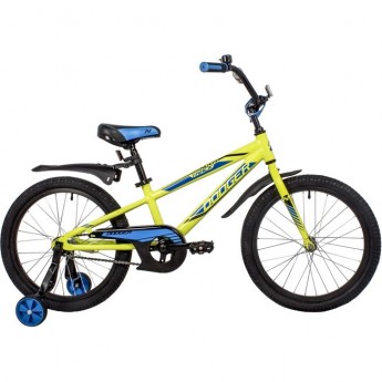 Детский велосипед NOVATRACK DODGER 20" зеленый Детский велосипед NOVATRACK DODGER 20" зеленый