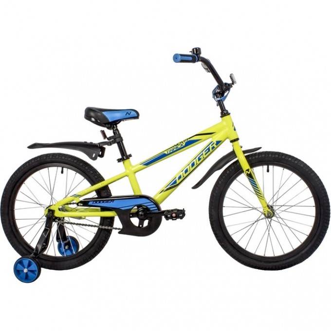 Детский велосипед NOVATRACK DODGER 20" зеленый 205ADODGER.GN22 Детский велосипед NOVATRACK DODGER 20" зеленый 205ADODGER.GN22