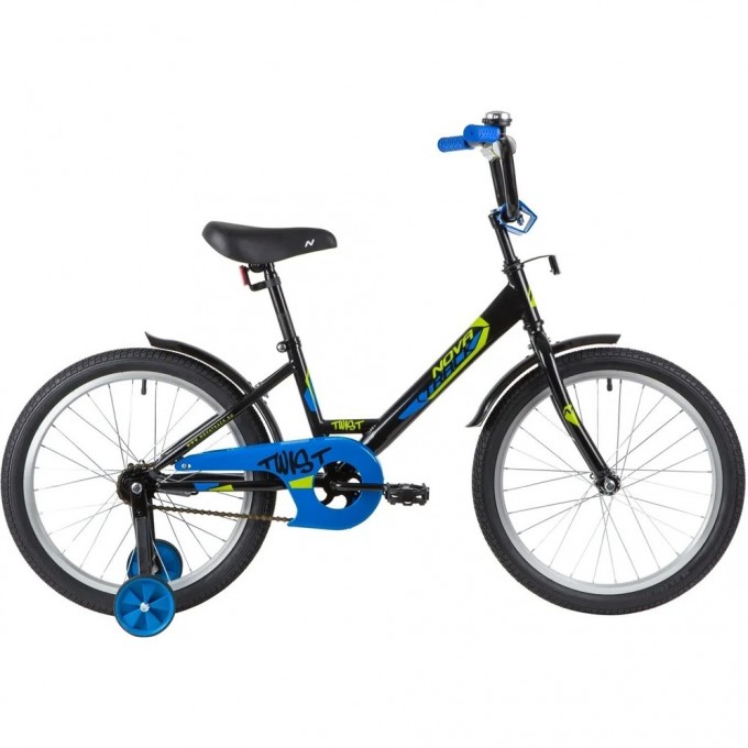 Детский велосипед NOVATRACK TWIST 18” черный 2020 181TWIST.BK20 Детский велосипед NOVATRACK TWIST 18” черный 2020 181TWIST.BK20