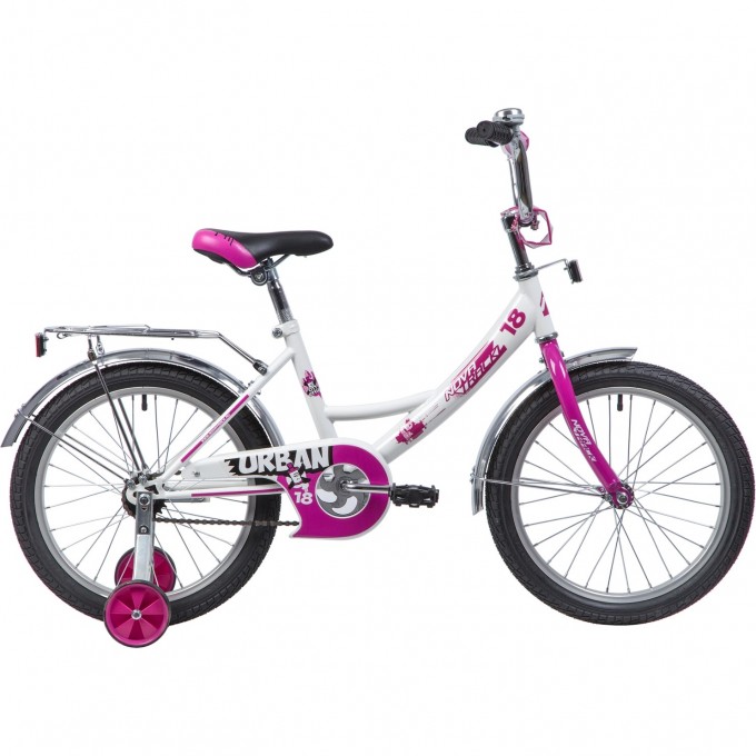 Детский велосипед NOVATRACK URBAN 18” бело-розовый 183URBAN.WT9 Детский велосипед NOVATRACK URBAN 18” бело-розовый 183URBAN.WT9