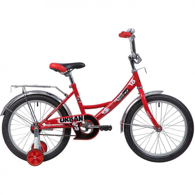 Детский велосипед NOVATRACK URBAN 18" красный 183URBAN.RD9- Детский велосипед NOVATRACK URBAN 18" красный 183URBAN.RD9-