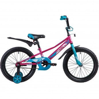 Детский велосипед NOVATRACK VALIANT 18” фуксия Детский велосипед NOVATRACK VALIANT 18” фуксия