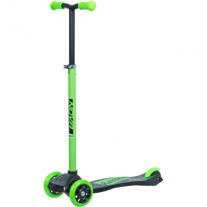 Кикборд NOVATRACK RAINBOW START зеленый 120.NRAINBOW.GN20 Кикборд NOVATRACK RAINBOW START зеленый 120.NRAINBOW.GN20