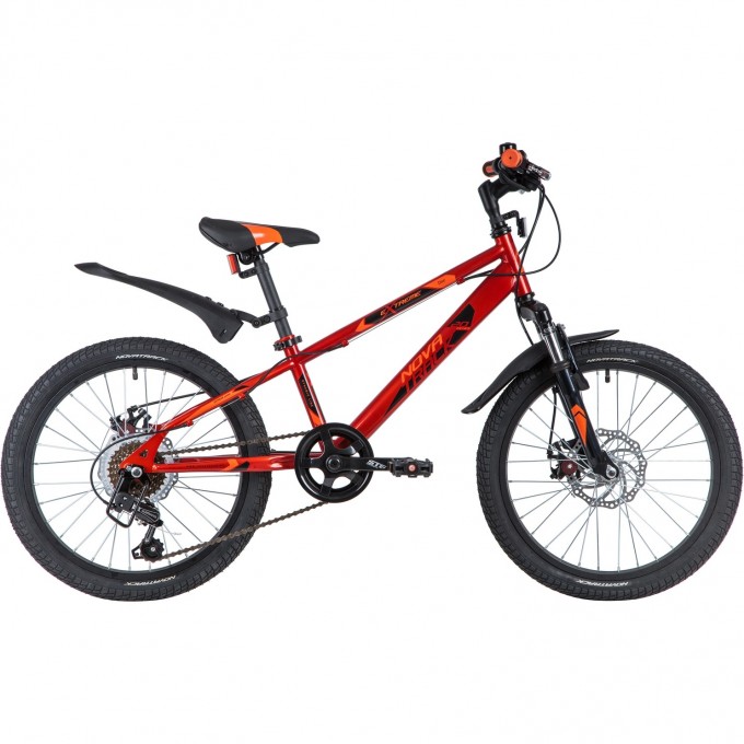 Подростковый велосипед NOVATRACK 20" EXTREME 6.D красный 20SH6D.EXTREME.RD21 Подростковый велосипед NOVATRACK 20" EXTREME 6.D красный 20SH6D.EXTREME.RD21