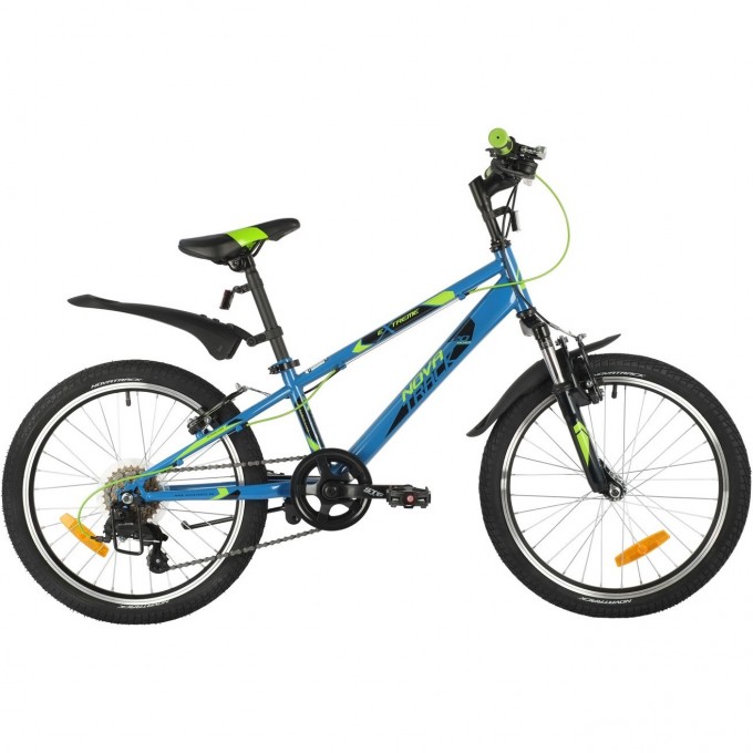 Подростковый велосипед NOVATRACK 20" EXTRIME 6.V синий 20SH6V.EXTREME.BL21 Подростковый велосипед NOVATRACK 20" EXTRIME 6.V синий 20SH6V.EXTREME.BL21