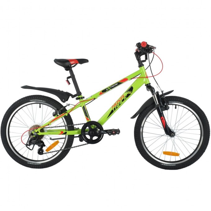 Подростковый велосипед NOVATRACK 20" EXTRIME 6.V зелёный 20SH6V.EXTREME.GN21 Подростковый велосипед NOVATRACK 20" EXTRIME 6.V зелёный 20SH6V.EXTREME.GN21