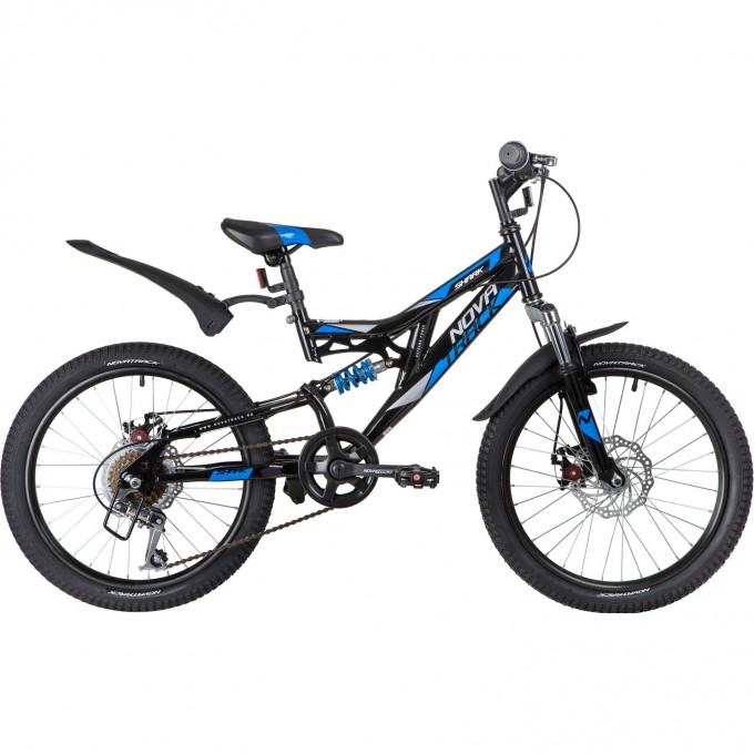Подростковый велосипед NOVATRACK 20" SHARK 6.D черный 20SS6D.SHARK.BK20 Подростковый велосипед NOVATRACK 20" SHARK 6.D черный 20SS6D.SHARK.BK20