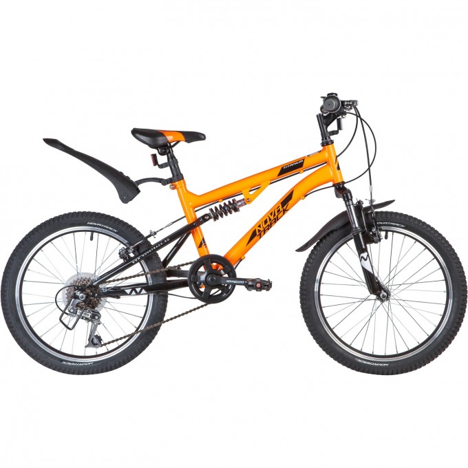 Подростковый велосипед NOVATRACK 20" TITANIUM 6.V оранжевый 20SS6V.TITANIUM.OR20 Подростковый велосипед NOVATRACK 20" TITANIUM 6.V оранжевый 20SS6V.TITANIUM.OR20