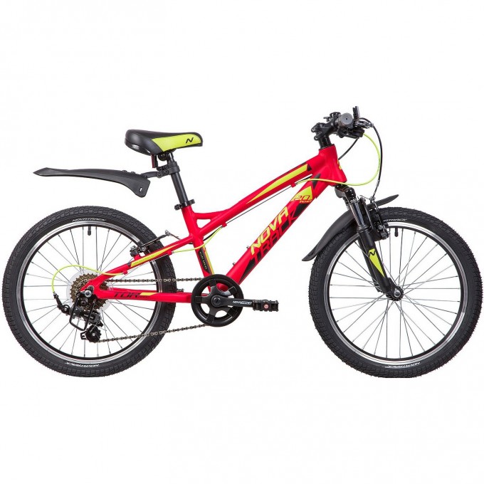 Подростковый велосипед NOVATRACK 20" TORNADO 7.V красный 20AH7V.TORNADO.RD9 Подростковый велосипед NOVATRACK 20" TORNADO 7.V красный 20AH7V.TORNADO.RD9