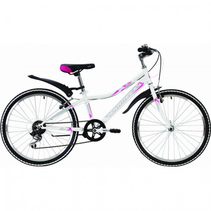 Подростковый велосипед NOVATRACK 24" ALICE 6.VS белый 24SH6SV.ALICE.10WT21 Подростковый велосипед NOVATRACK 24" ALICE 6.VS белый 24SH6SV.ALICE.10WT21