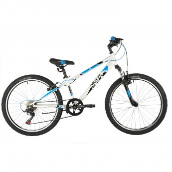 Подростковый велосипед NOVATRACK 24" EXTREME стальная рама 12" белый Подростковый велосипед NOVATRACK 24" EXTREME стальная рама 12" белый