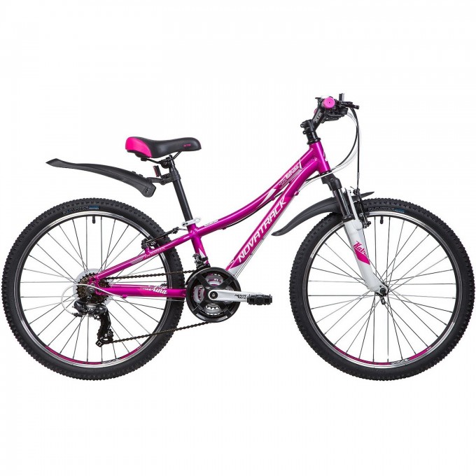 Подростковый велосипед NOVATRACK 24" KATRINA алюм.рама 12" фиолетовый 24AHV.KATRINA.12VL9 Подростковый велосипед NOVATRACK 24" KATRINA алюм.рама 12" фиолетовый 24AHV.KATRINA.12VL9