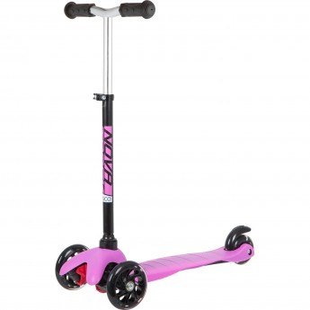 Самокат для детей NOVATRACK DISCO-KIDS BASIC черно-розовый Самокат для детей NOVATRACK DISCO-KIDS BASIC черно-розовый