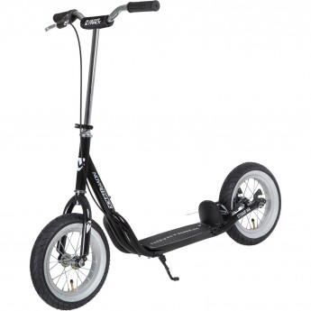 Самокат NOVATRACK STAMP N4 12" черный Самокат NOVATRACK STAMP N4 12" черный