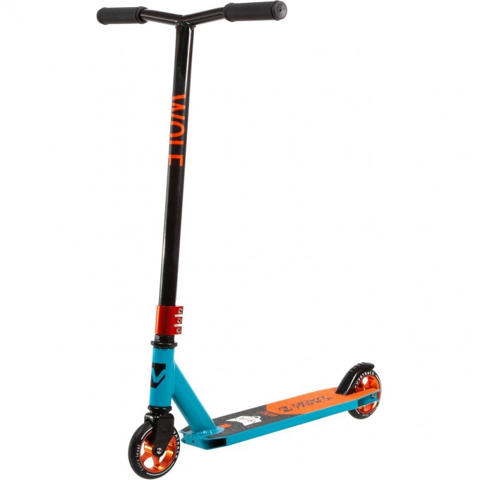 Самокат NOVATRACK WOLF 40 синий 110A.WOLF.BBL21 Самокат NOVATRACK WOLF 40 синий 110A.WOLF.BBL21