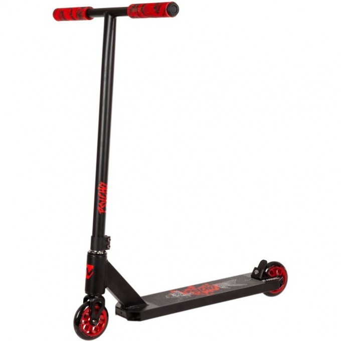 Трюковый самокат NOVATRACK PSYCHO 40/100 чёрный 100A.PSYCHOP1.BK22 Трюковый самокат NOVATRACK PSYCHO 40/100 чёрный 100A.PSYCHOP1.BK22