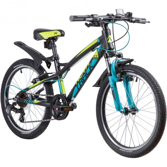 Велосипед NOVATRACK 20" TORNADO черный 20AH7D.TORNADO.BK23 Велосипед NOVATRACK 20" TORNADO черный 20AH7D.TORNADO.BK23