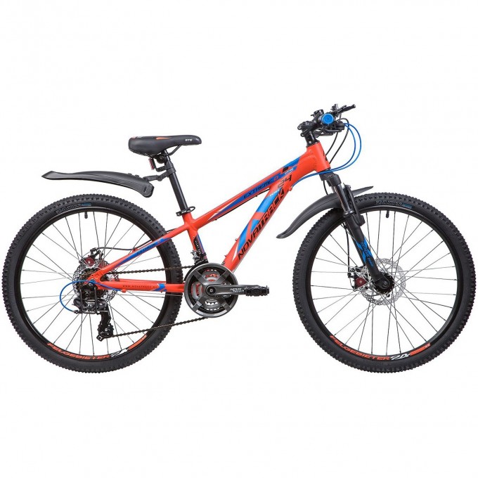 Велосипед NOVATRACK 24" EXTREME оранжевый, рама 13" 24AHD.EXTREME.13OR4 Велосипед NOVATRACK 24" EXTREME оранжевый, рама 13" 24AHD.EXTREME.13OR4