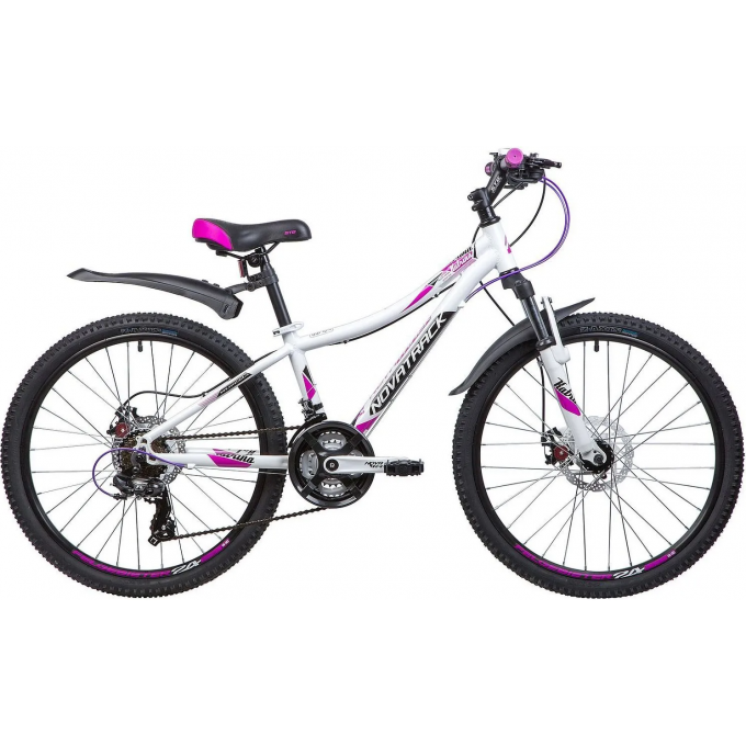Велосипед NOVATRACK 24" KATRINA, рама 12", белый, 2024 24AHD.KATRINA.12WT4 Велосипед NOVATRACK 24" KATRINA, рама 12", белый, 2024 24AHD.KATRINA.12WT4